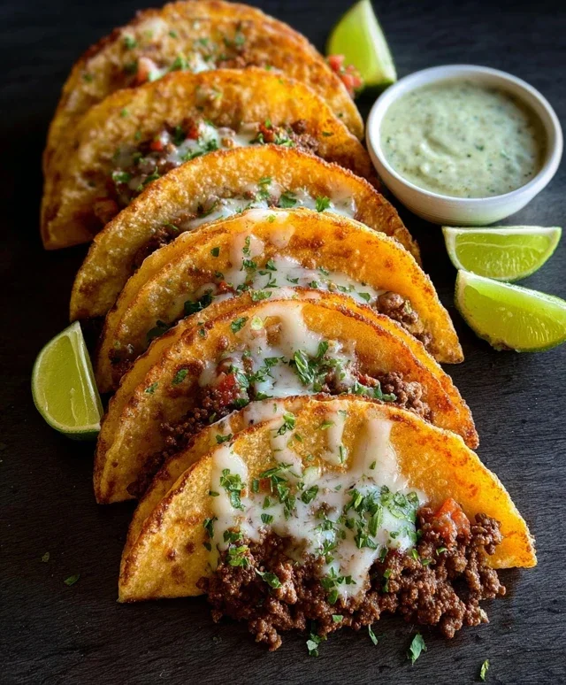 Crispy Ground Beef Tacos
