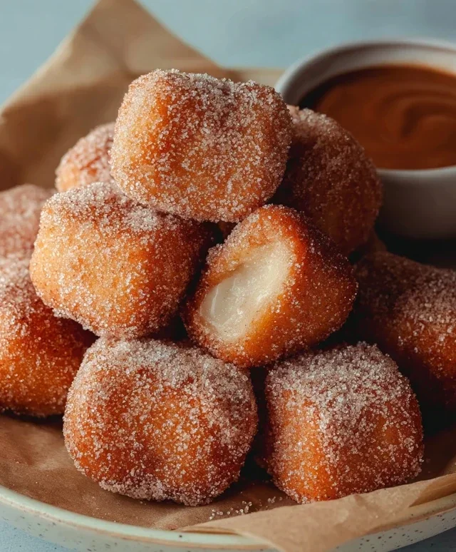 Sweet Air Fryer Churro Bites Recipe
