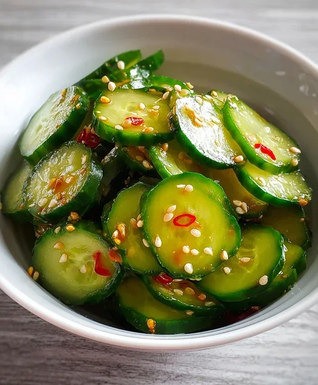 Easy Asian Cucumber Salad