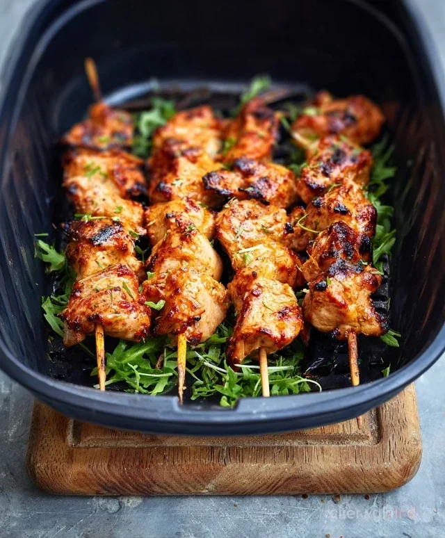 Bang Bang Chicken Skewers