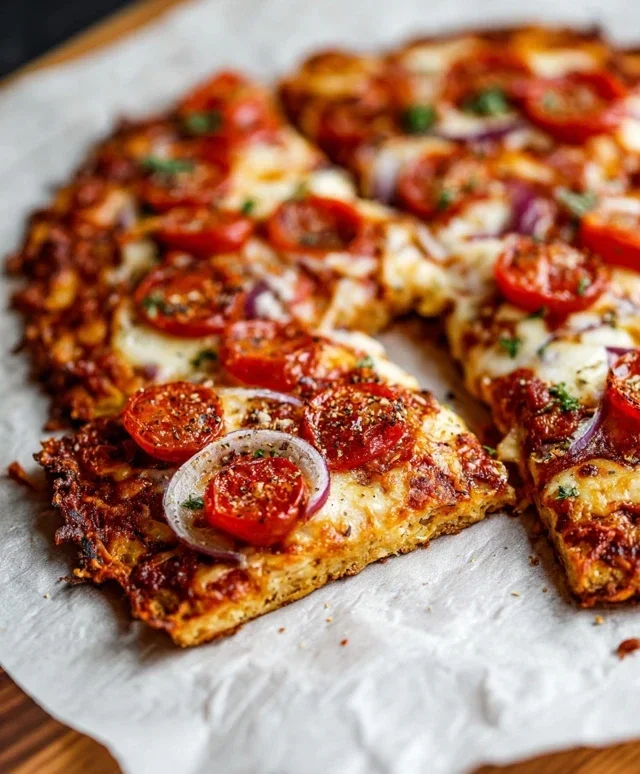 Chicken Crust Pizza (Easy Low Carb Recipe)