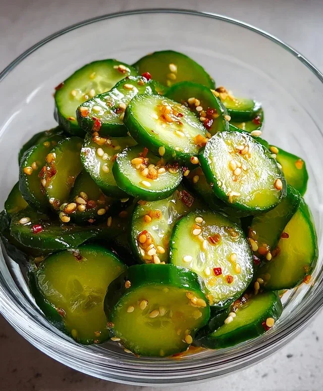 Easy Asian Cucumber Salad