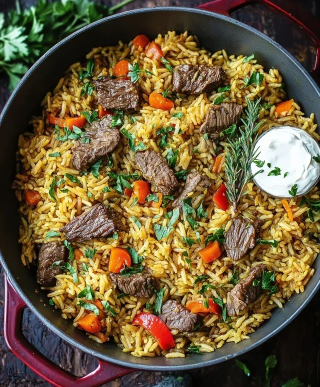 Beef Rice Plov
