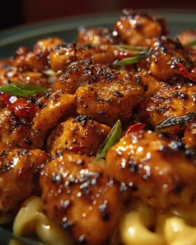 Sweet and Spicy Honey Pepper Chicken