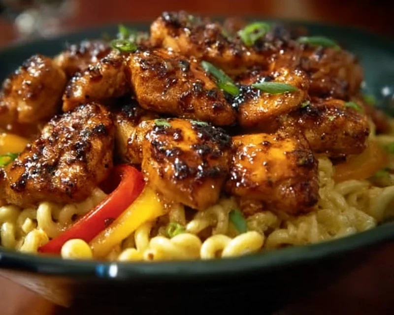 Sweet and Spicy Honey Pepper Chicken