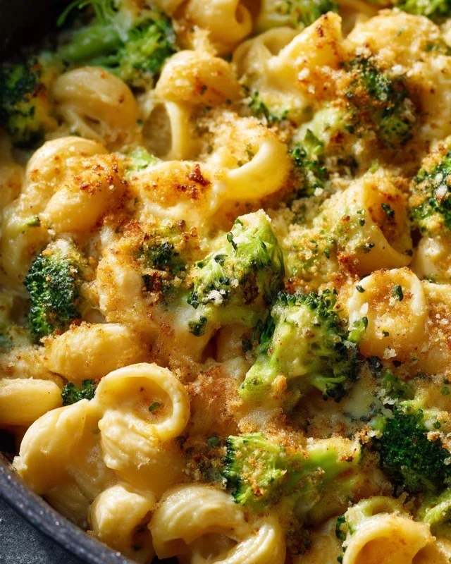 One Pot Healthy Broccoli Mac and Cheese