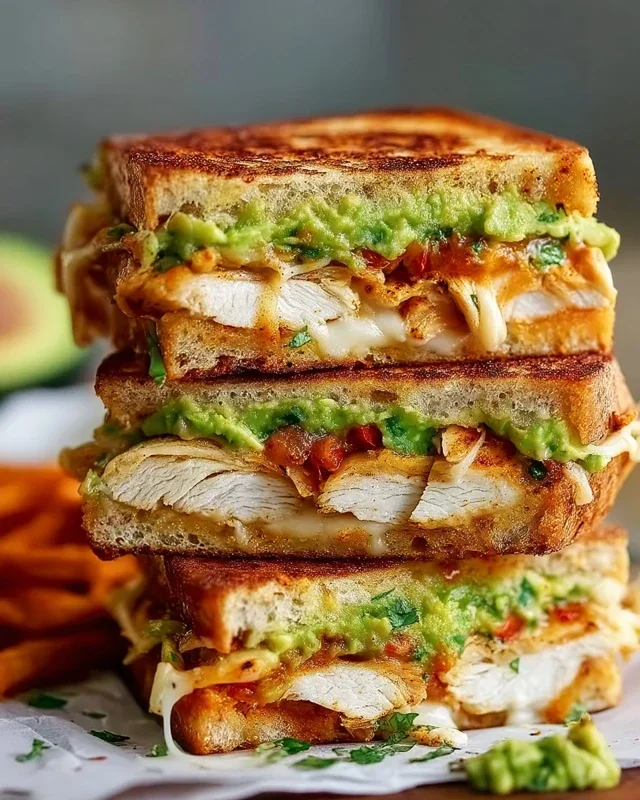 Chicken Avocado Melt Sandwich