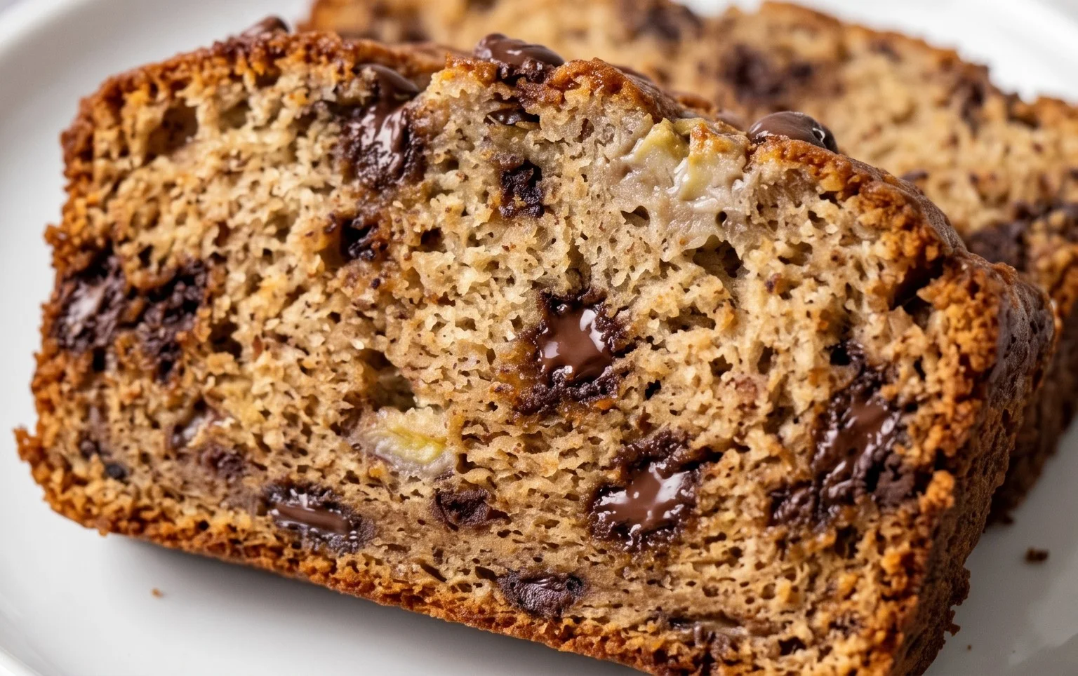 Easy Chocolate Chip Banana Bread