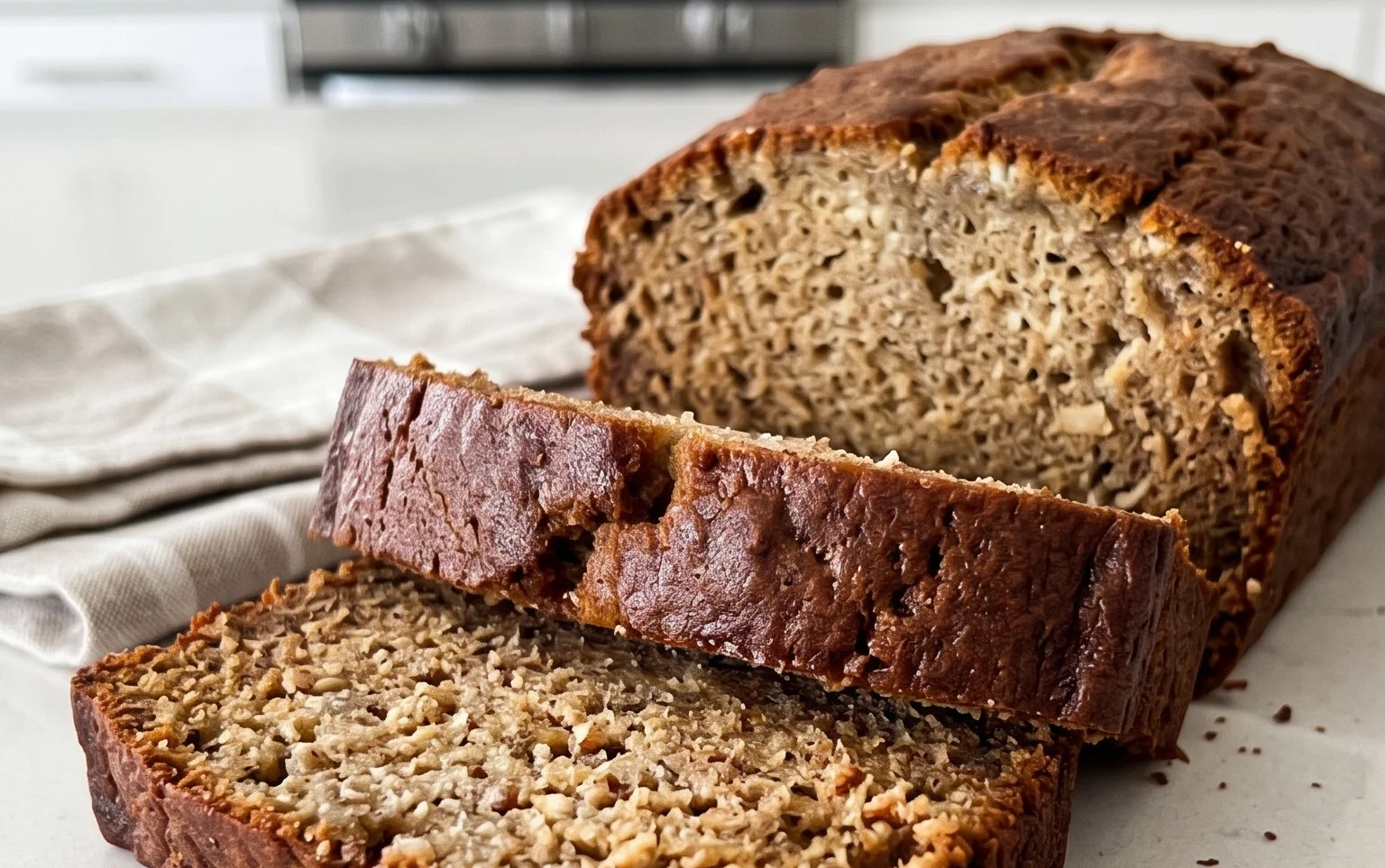 Cottage Cheese Banana Bread
