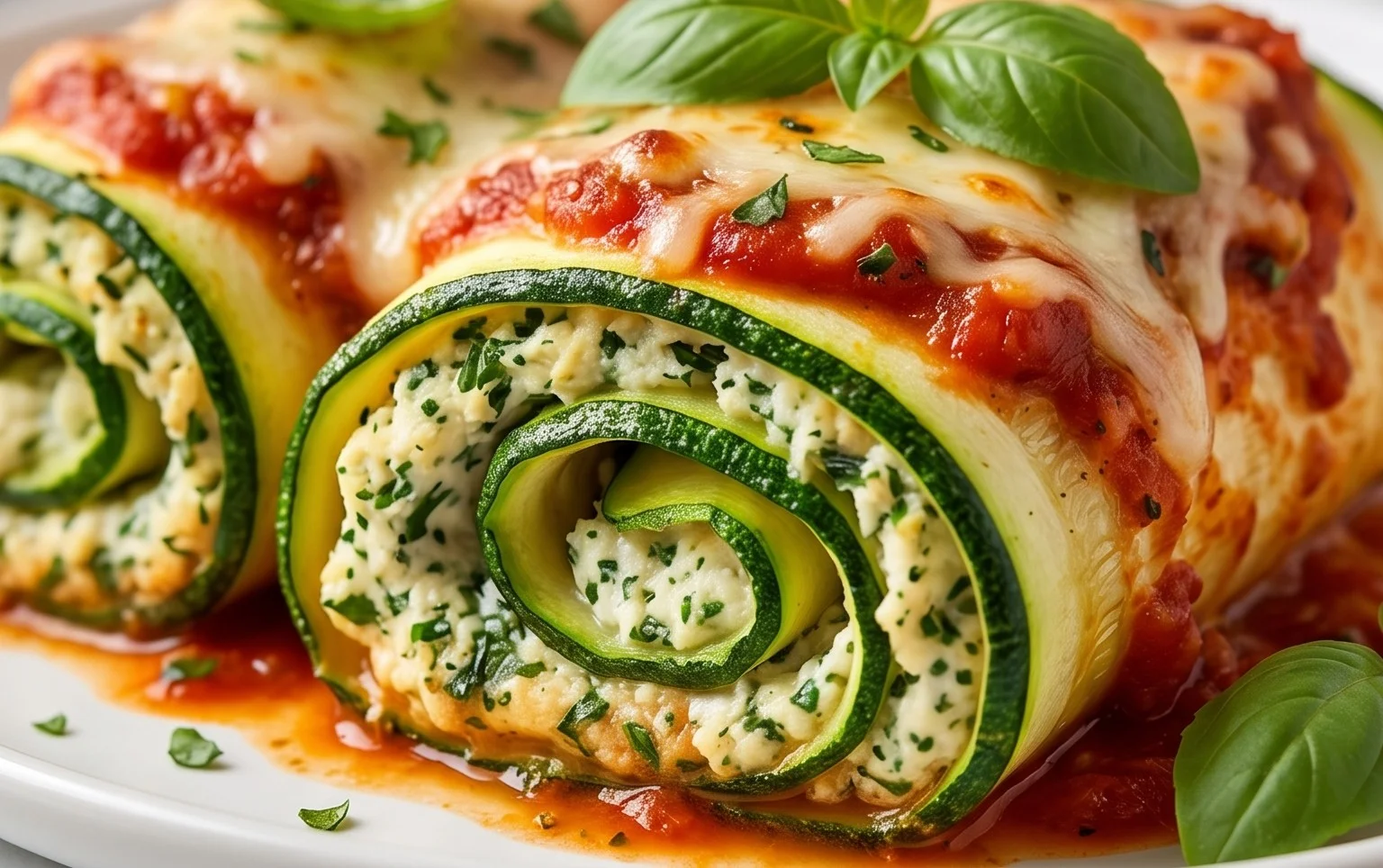 Vegan Zucchini Rollatini