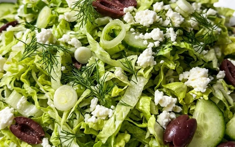 Maroulosalata (Greek Lettuce Salad)