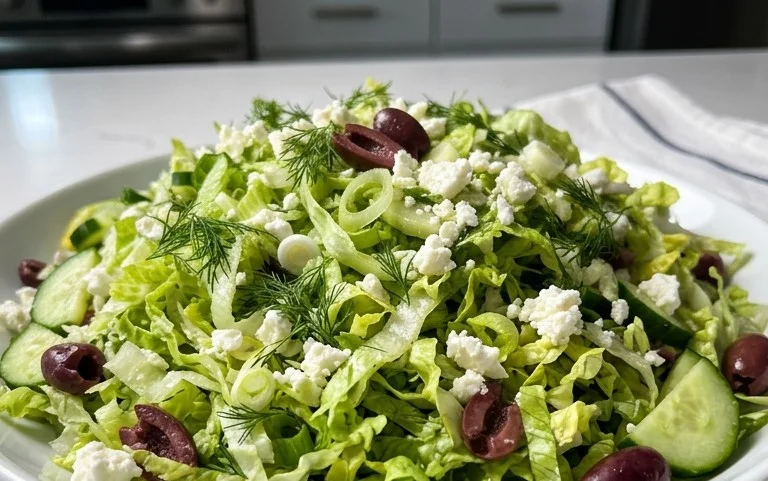 Maroulosalata (Greek Lettuce Salad)