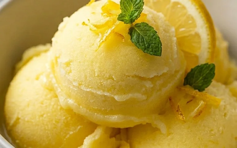 Lemon Sorbet