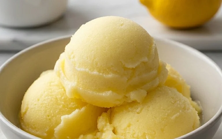 Lemon Sorbet