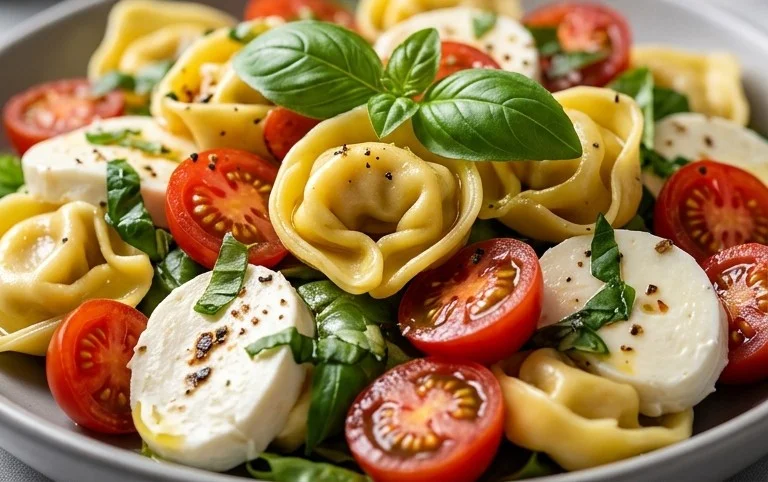 Tortellini Caprese Salad