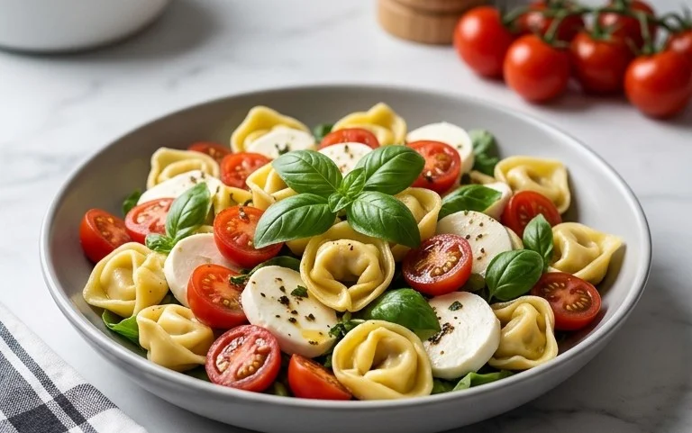 Tortellini Caprese Salad