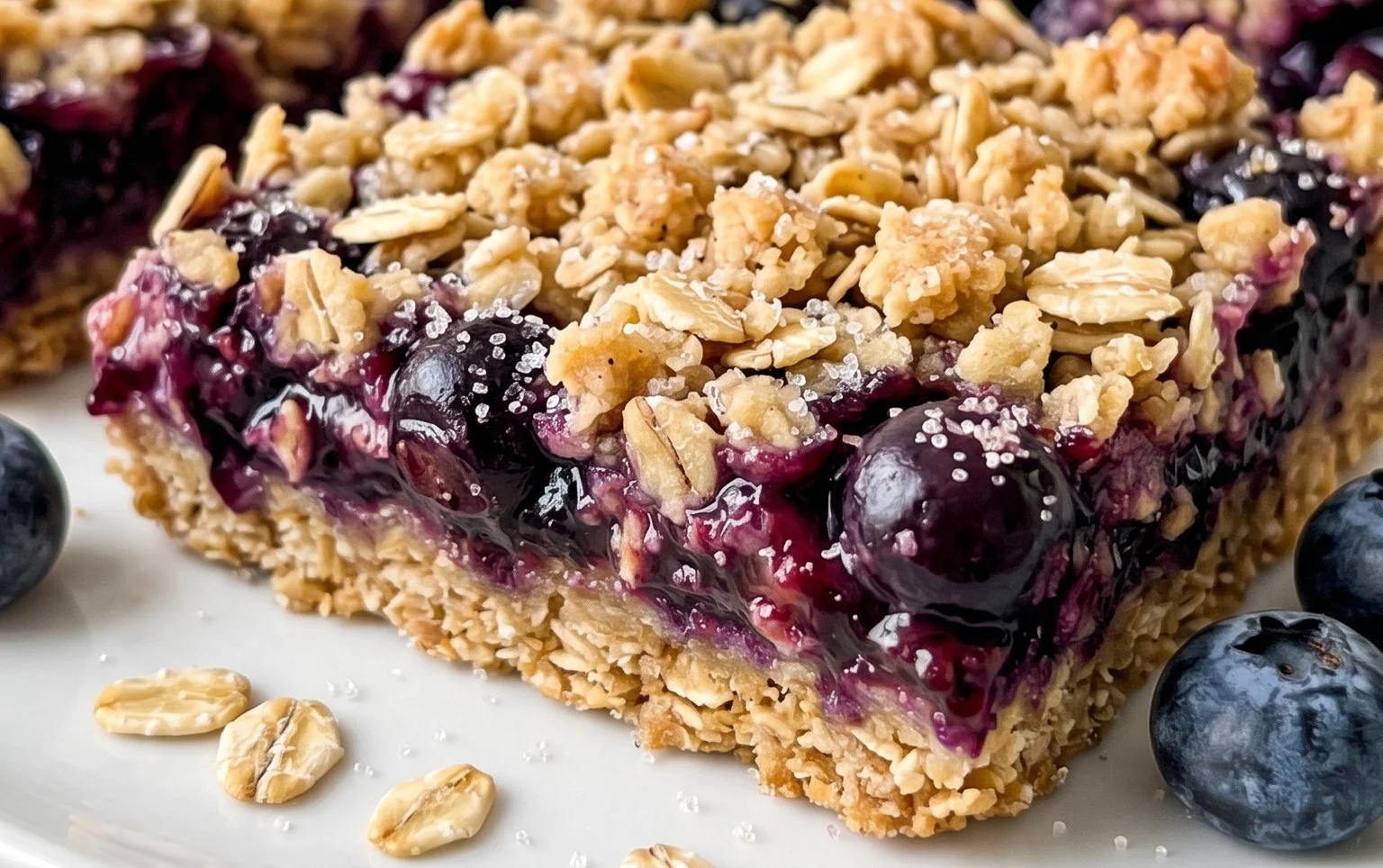 Blueberry Oatmeal Bars