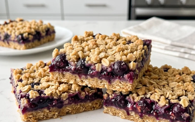 Blueberry Oatmeal Bars