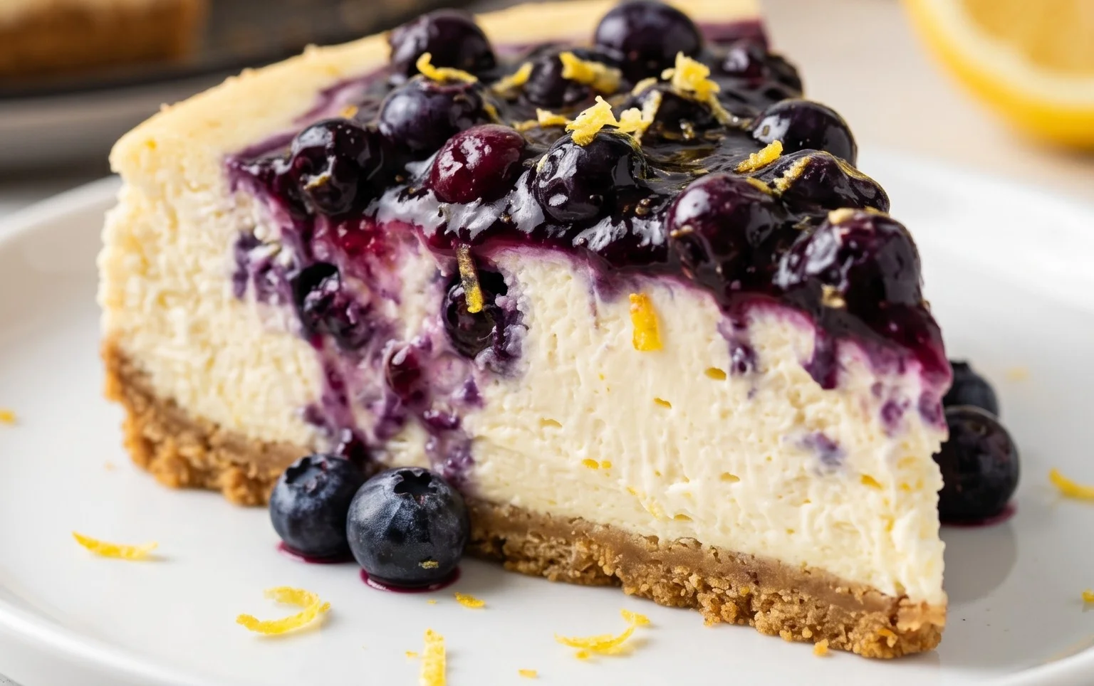 Lemon Blueberry Cheesecake