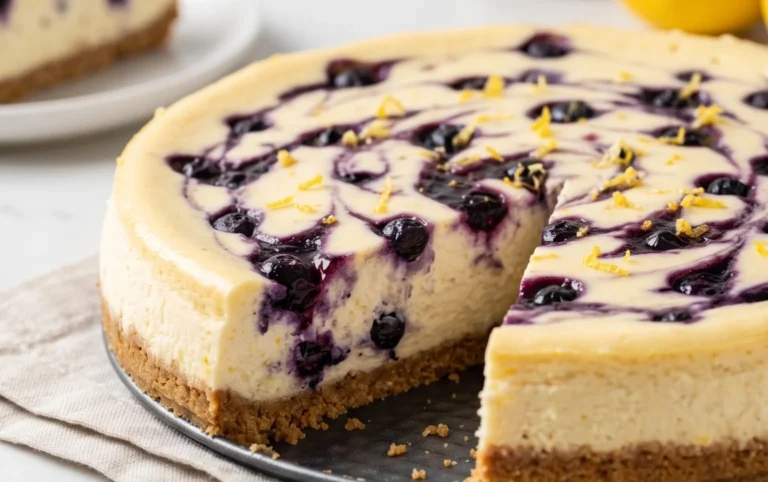 Lemon Blueberry Cheesecake