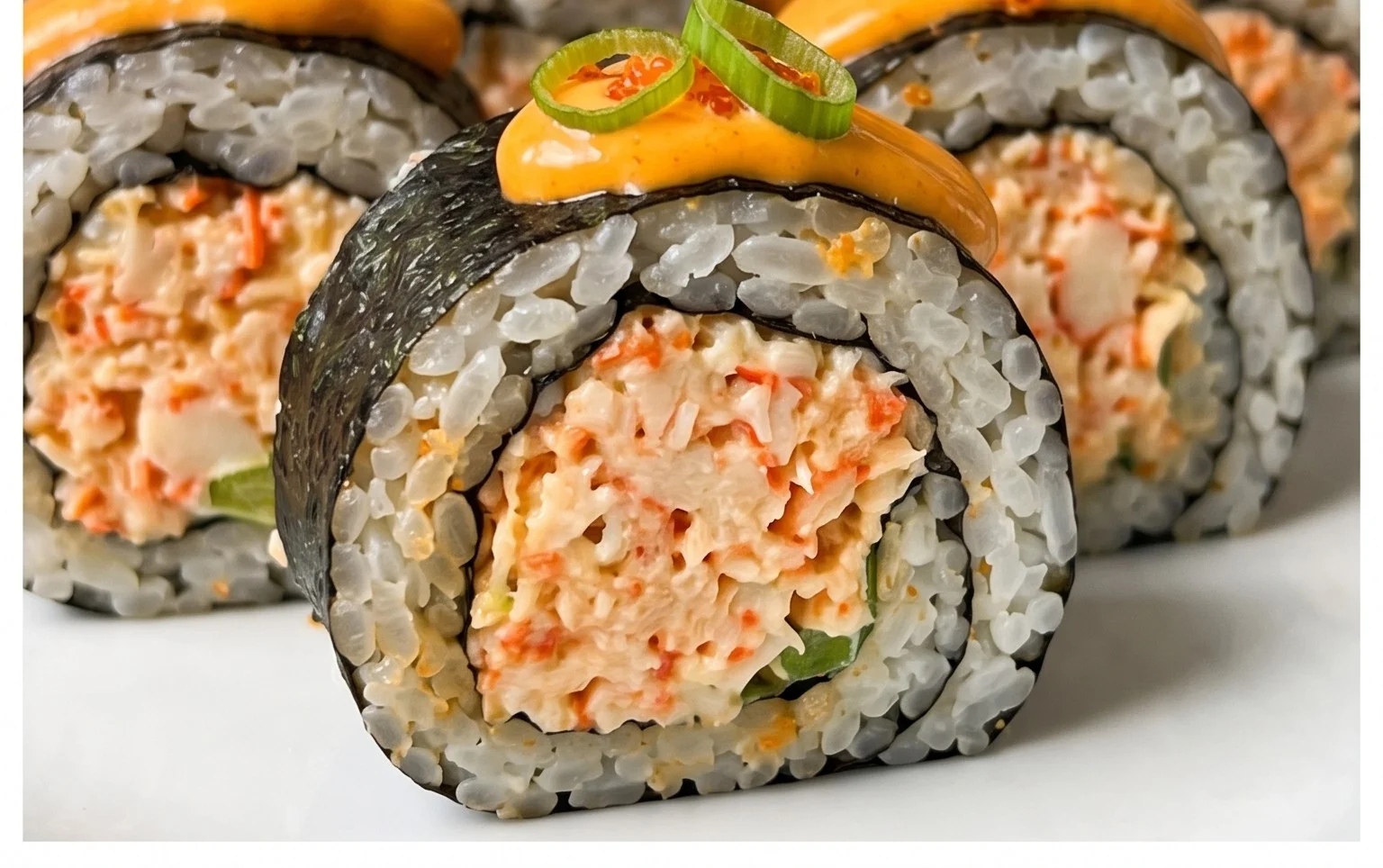 Kani Sushi (Spicy Crab Roll)