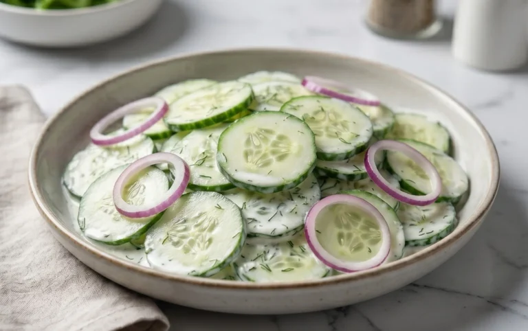 Polish Cucumber Salad