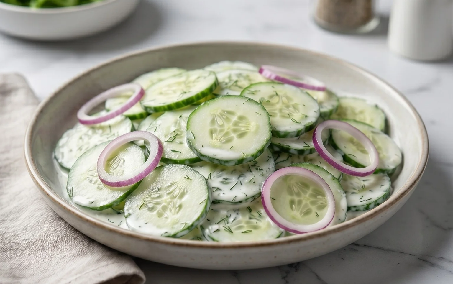 Polish Cucumber Salad