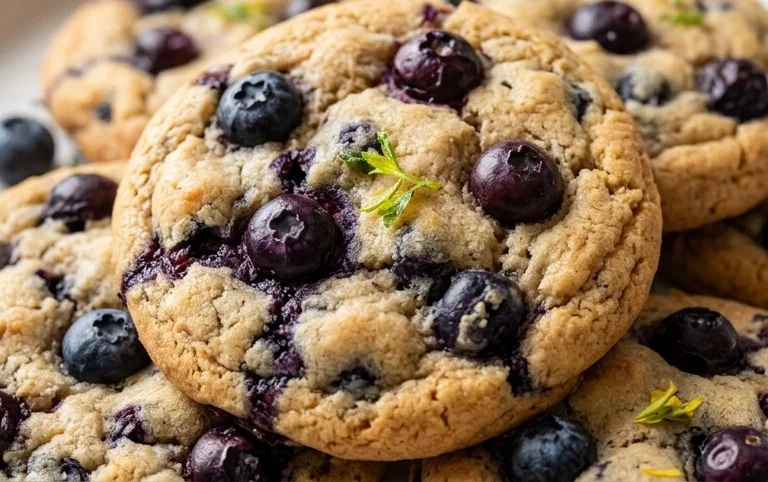 Best Ever Blueberry Cookies