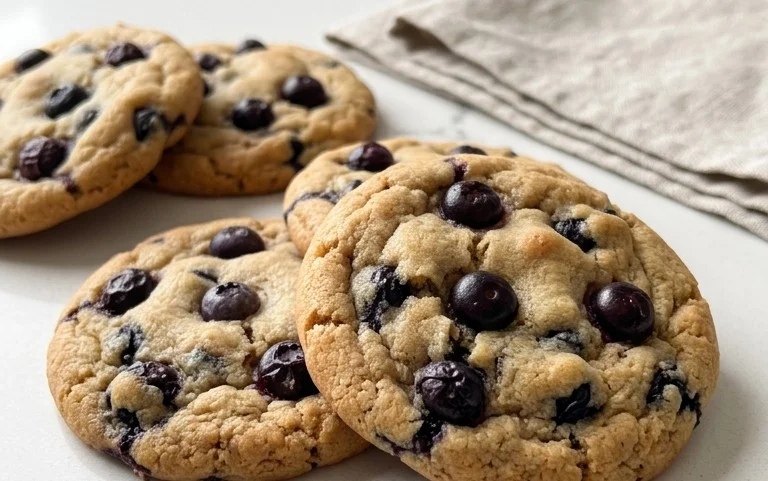 Best Ever Blueberry Cookies