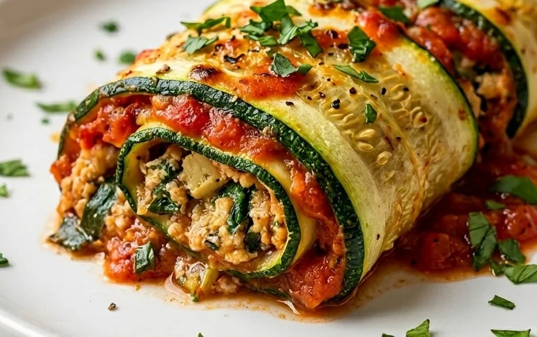Vegan Zucchini Rollatini