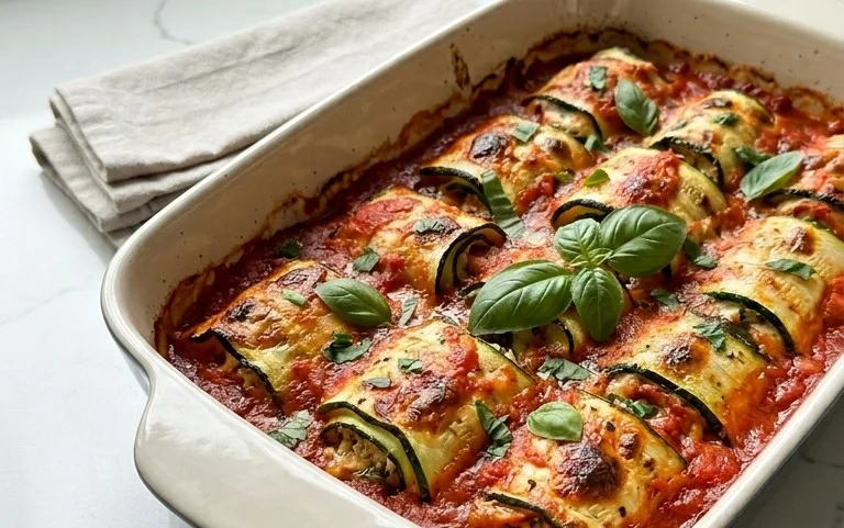 Vegan Zucchini Rollatini