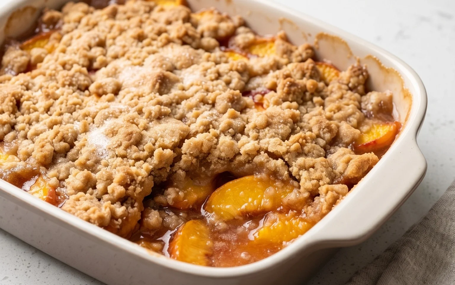 Fresh Peach Cobbler