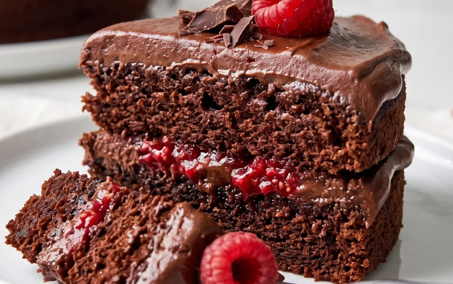 Chocolate Raspberry Cake
