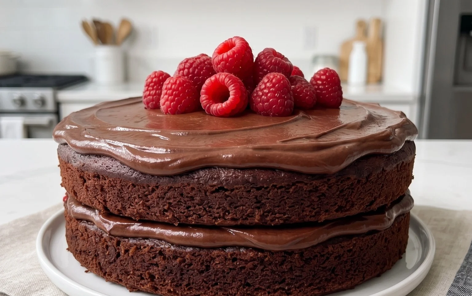 Chocolate Raspberry Cake