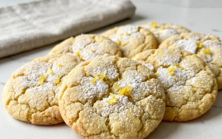 Soft & Chewy Lemon Cookies