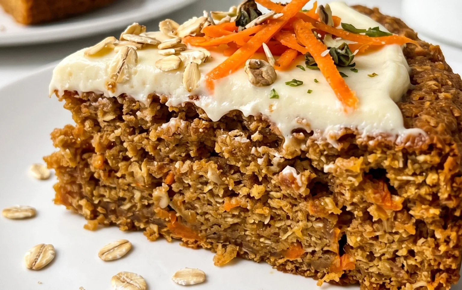 Easy Flourless Oatmeal Carrot Cake Recipe