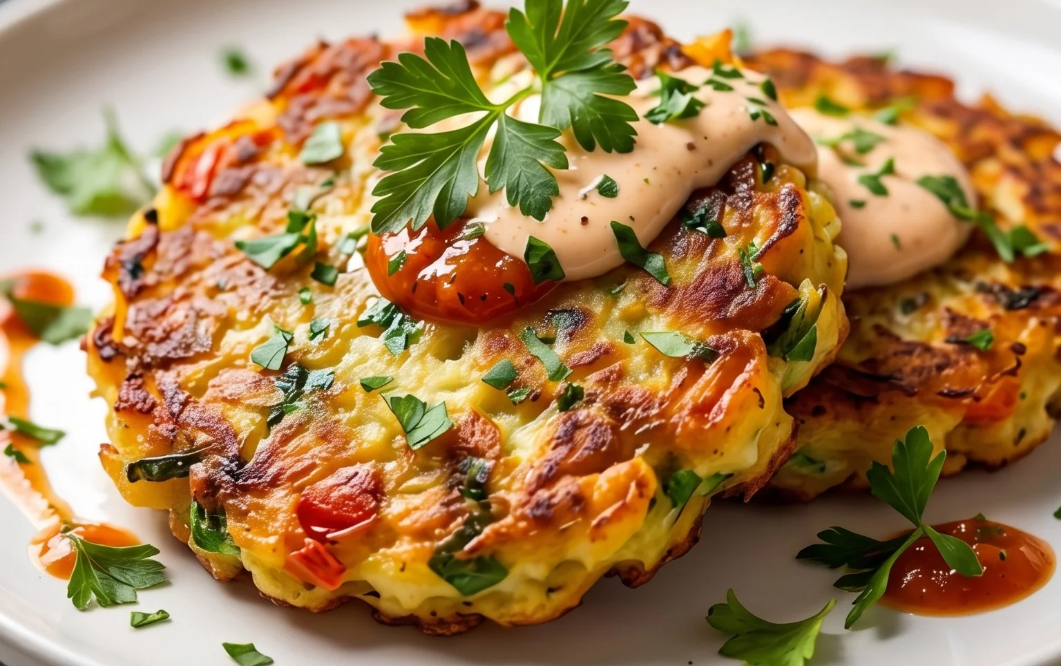 Vegetable Potato Fritters