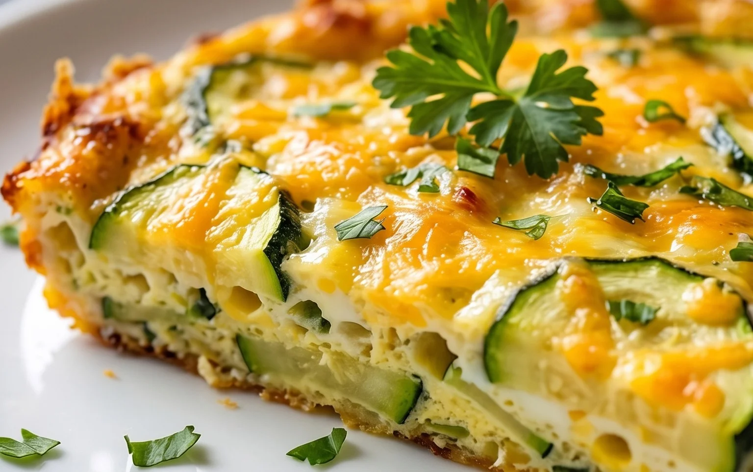 Crustless Zucchini Quiche Recipe