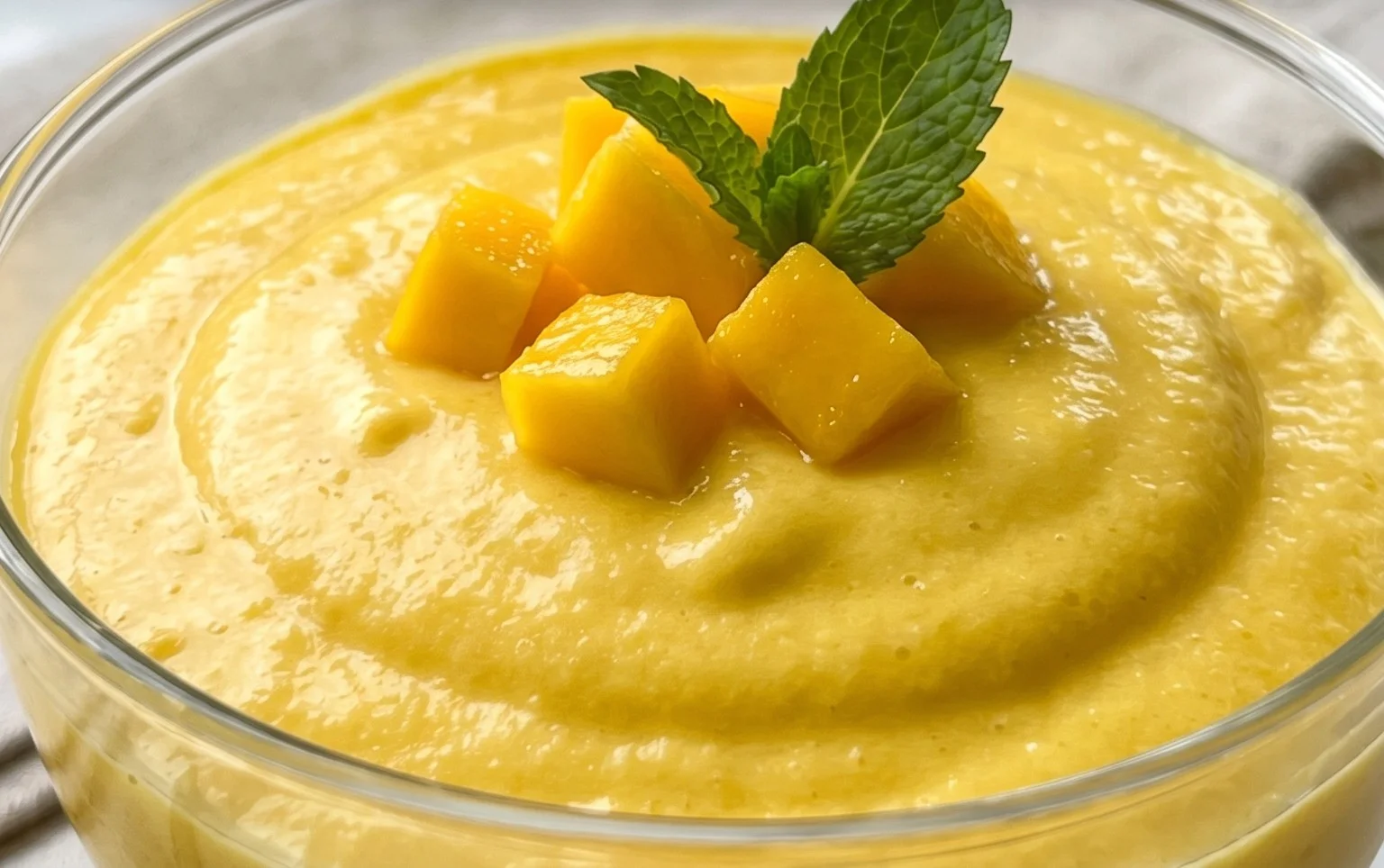 Vegan Mango Mousse