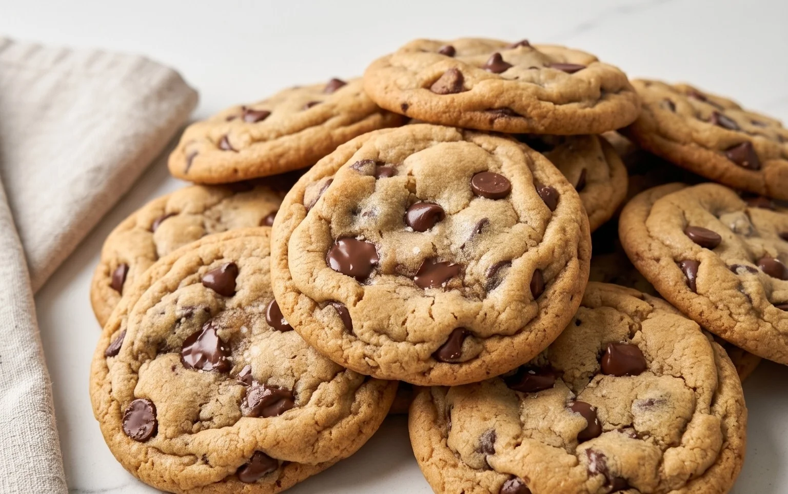 The Best Soft Chocolate Chip Cookies