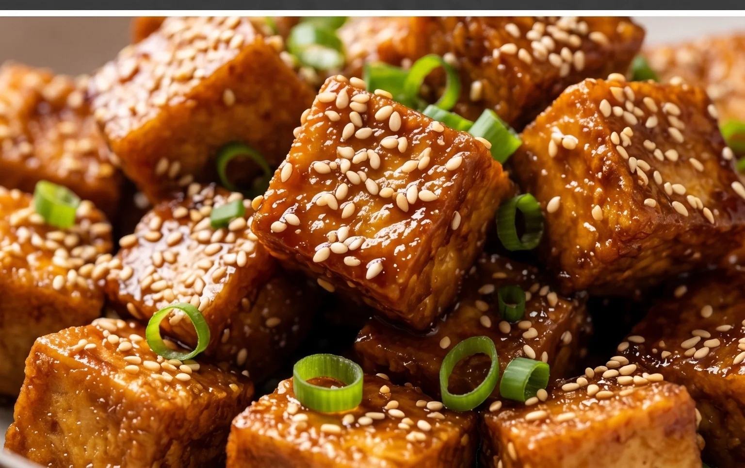 Honey Garlic Tofu
