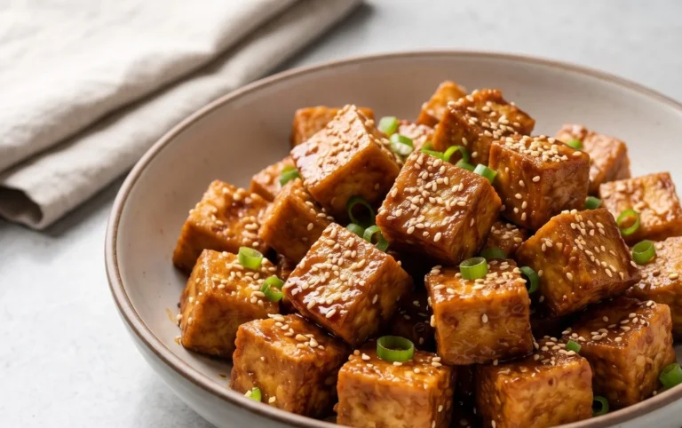 Honey Garlic Tofu