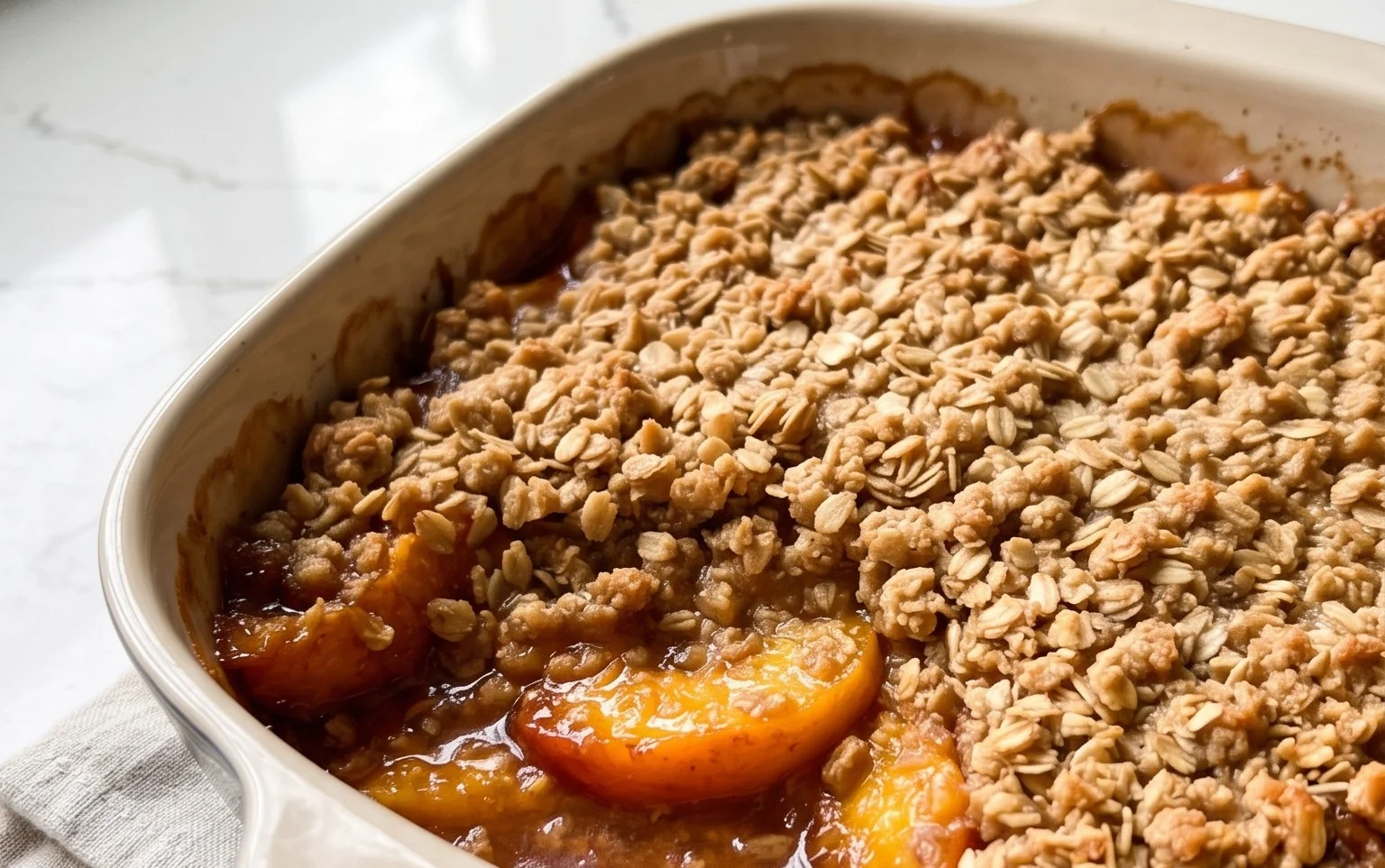 Peach Crisp