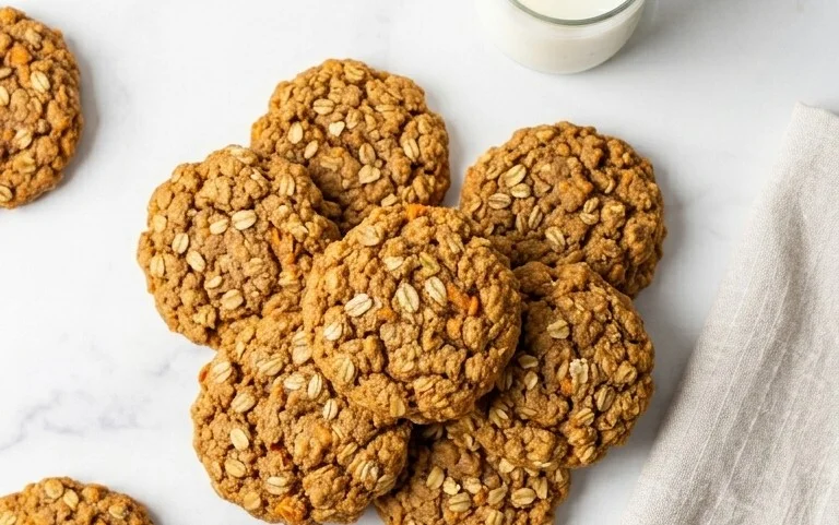 Sweet Potato Oatmeal Cookies