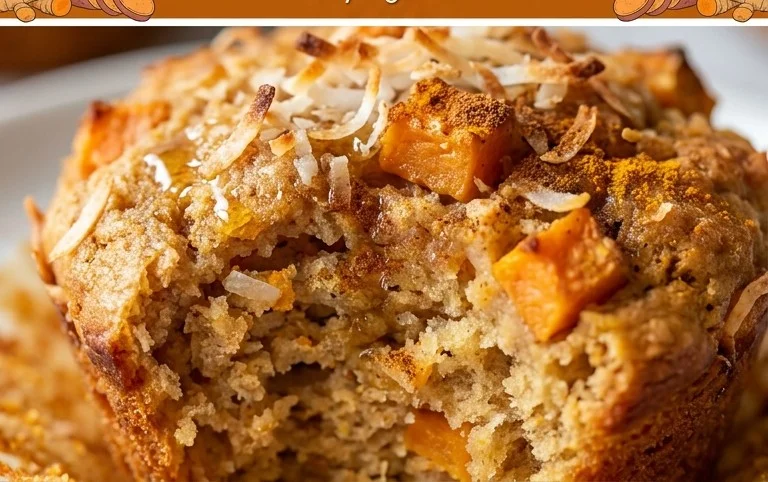 Anti-Inflammatory Coconut and Sweet Potato Muffin Recipe