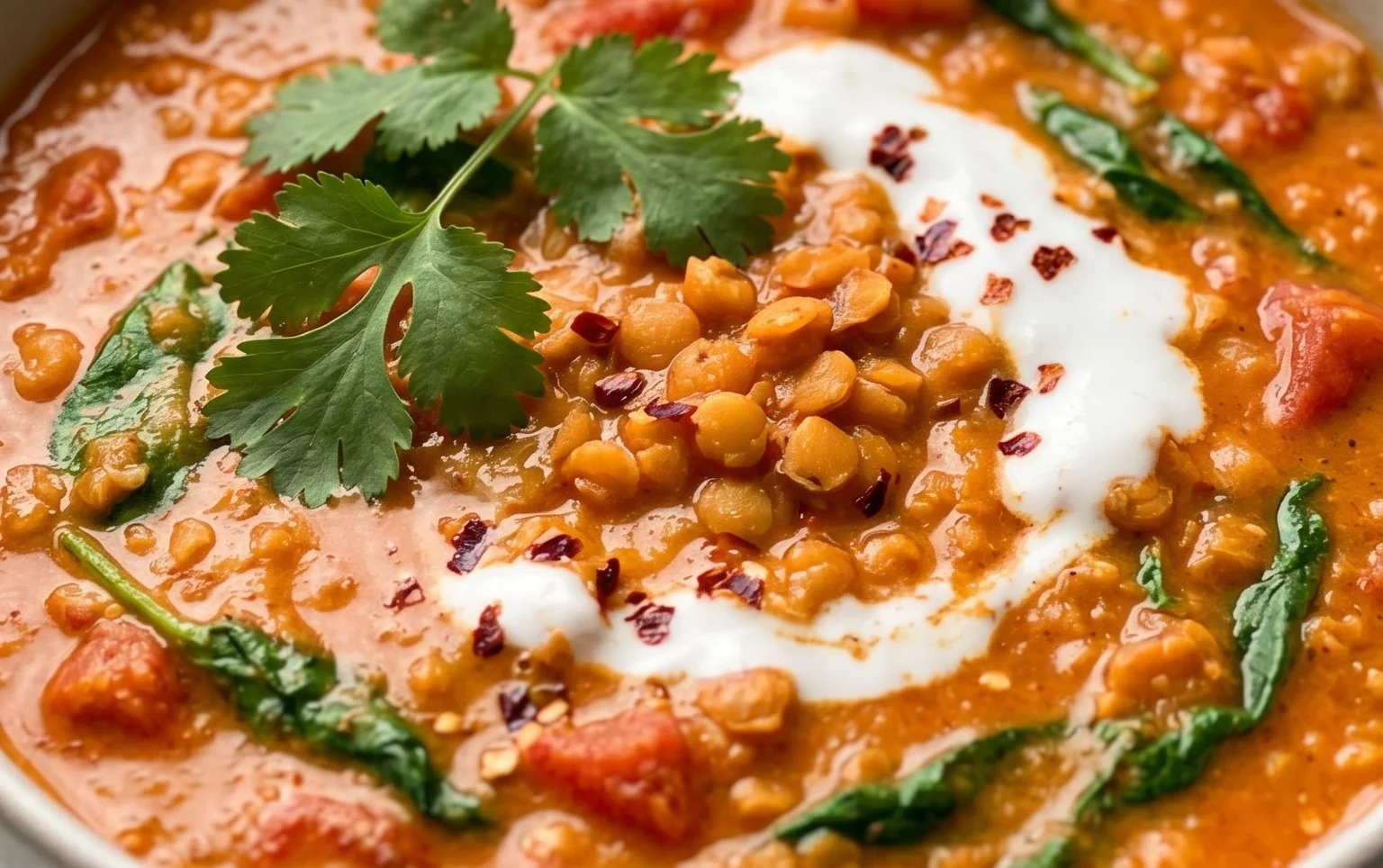 Spicy Red Lentil Curry