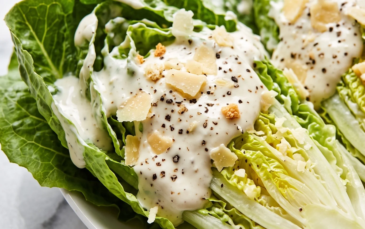 Caesar Salad Dressing (Classic, Creamy & 5 Minutes) 🥗