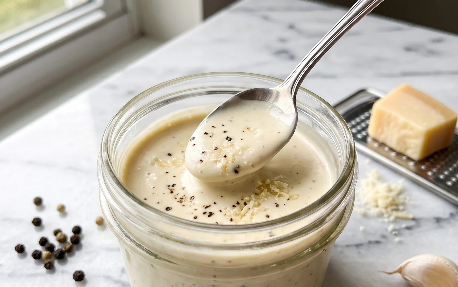 Caesar Salad Dressing (Classic, Creamy & 5 Minutes) 🥗