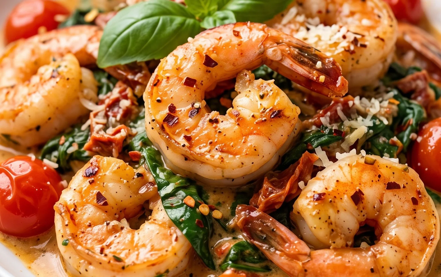 Tuscan Shrimp (One-Pan, 30-Minute Dinner)