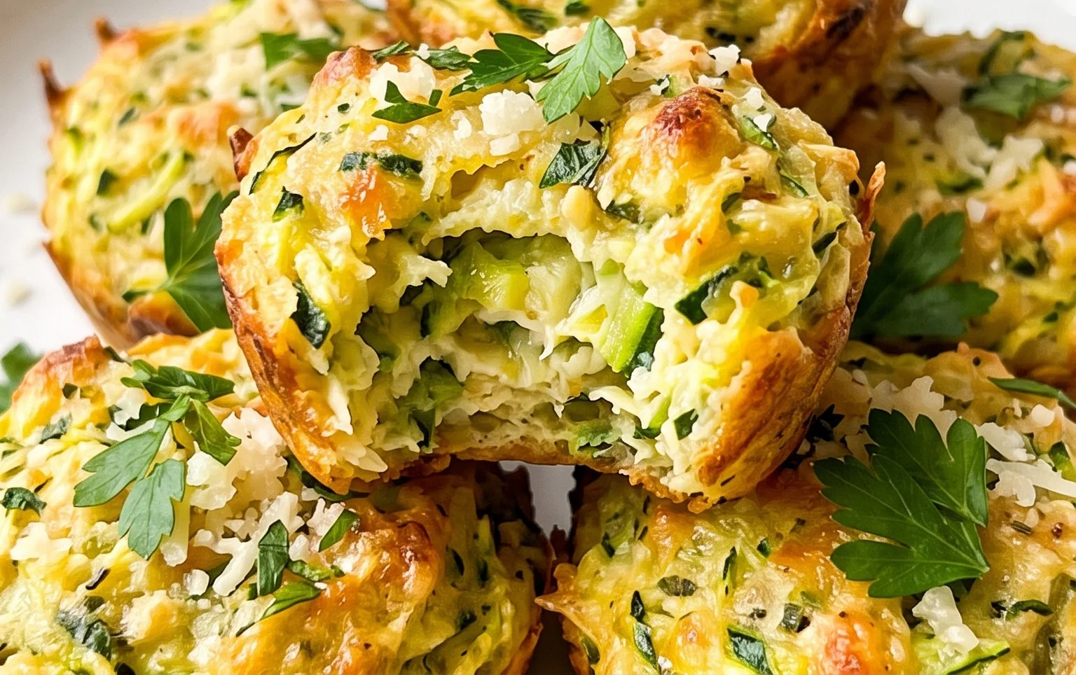 Zucchini Garlic Bites